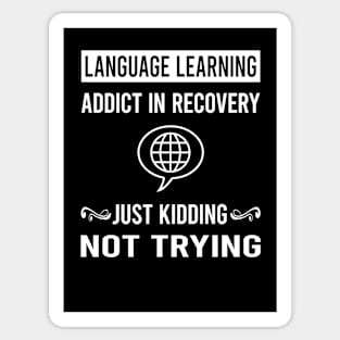 Recovery Language Learning Sticker